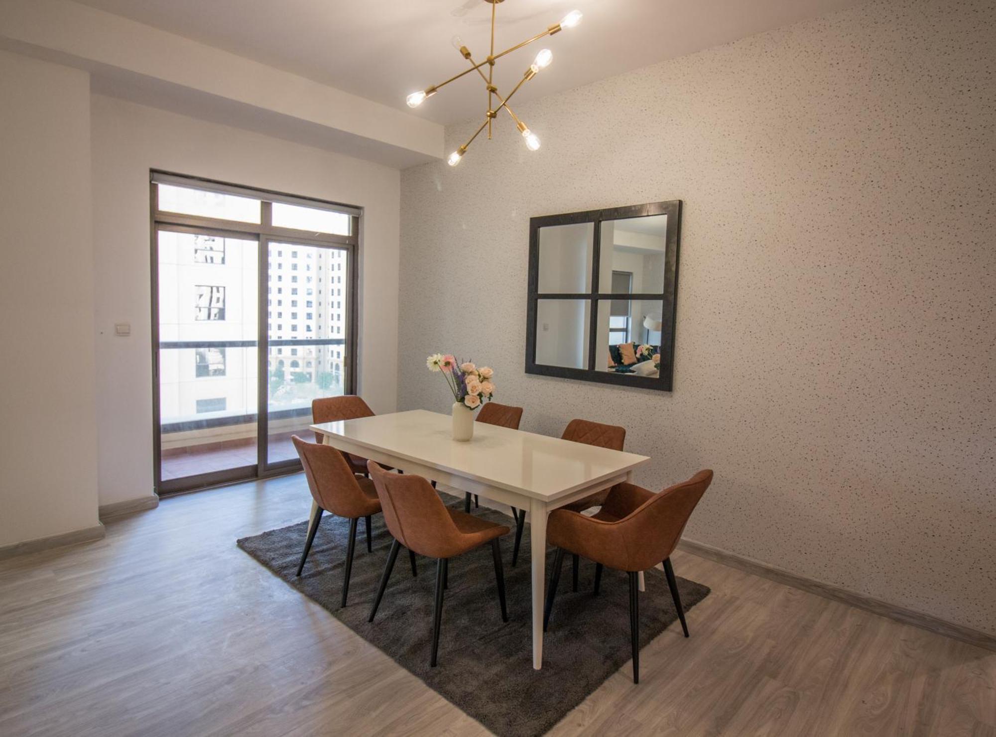 Апартаменты Premium 3Br! Partial Sea-View - Amwaj Дубай Экстерьер фото