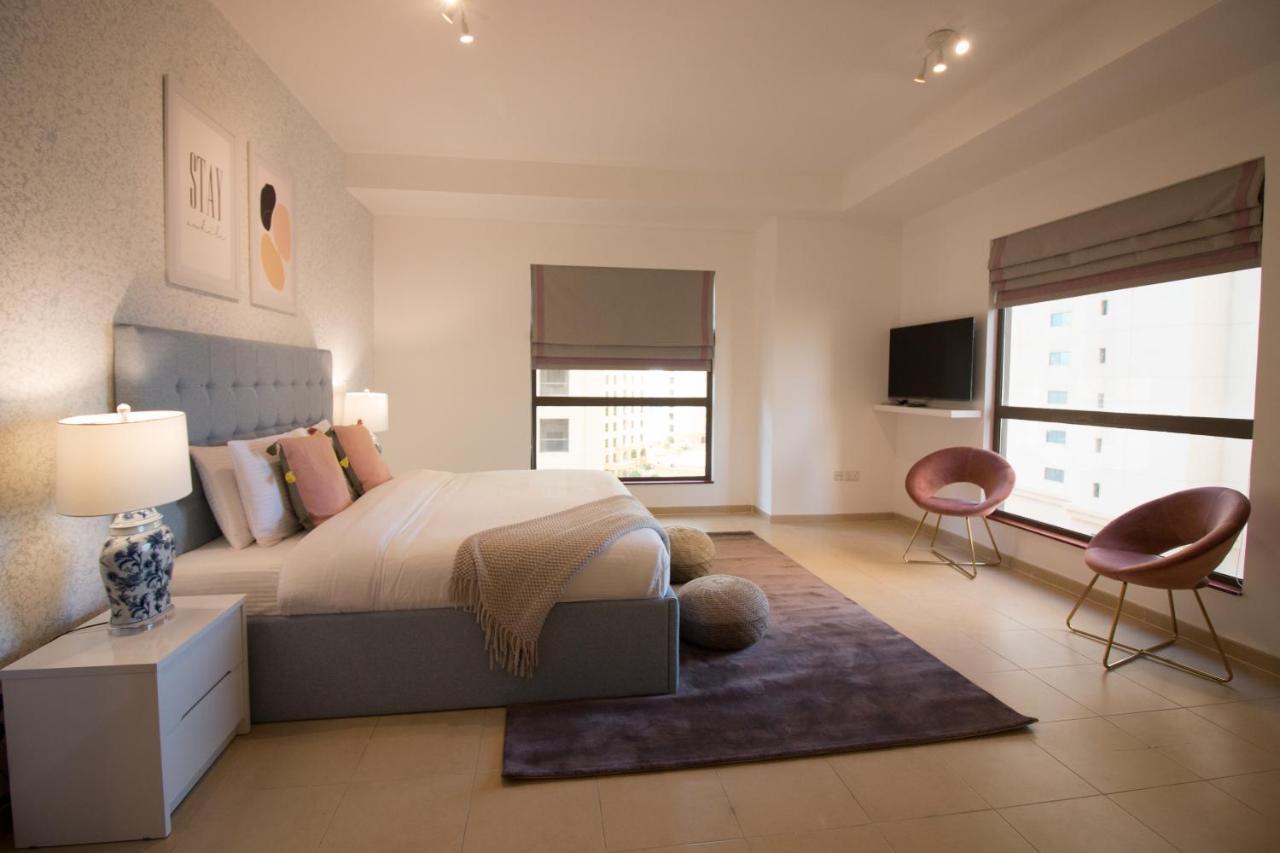 Апартаменты Premium 3Br! Partial Sea-View - Amwaj Дубай Экстерьер фото