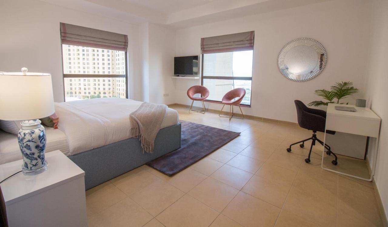 Апартаменты Premium 3Br! Partial Sea-View - Amwaj Дубай Экстерьер фото
